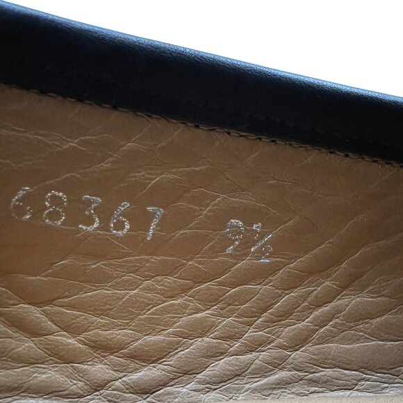 $1190 Gucci Mens GG Silver Horsebit Black Dress Shoes Bit Loafers UK 9.5 US 10.5 - Picture 11 of 11